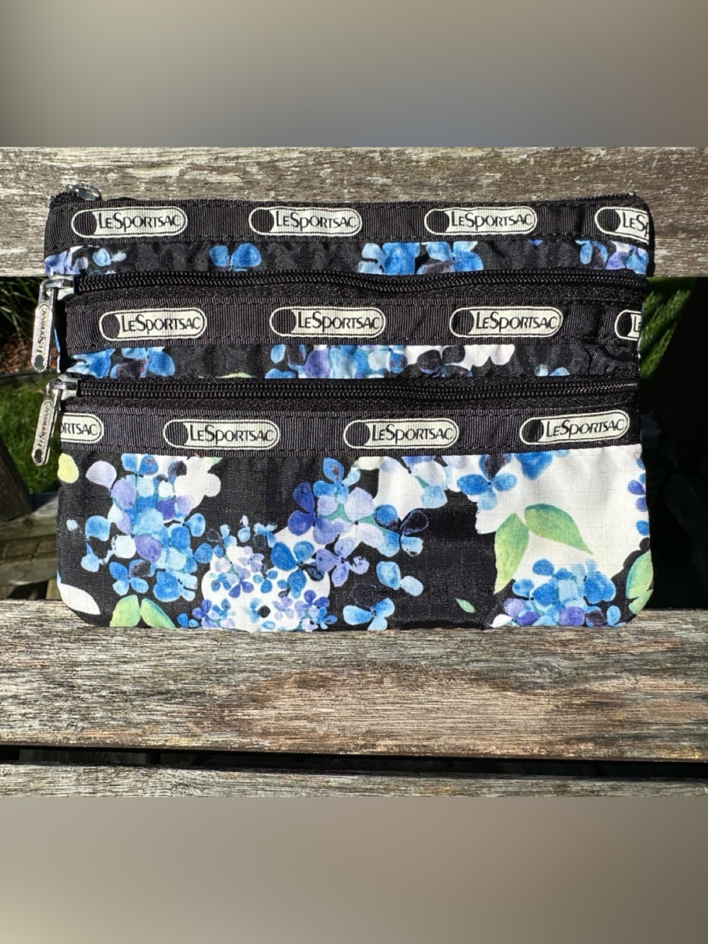 Lesportsac Triple zipper Pouch